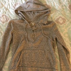 Grey hoodie forever 21